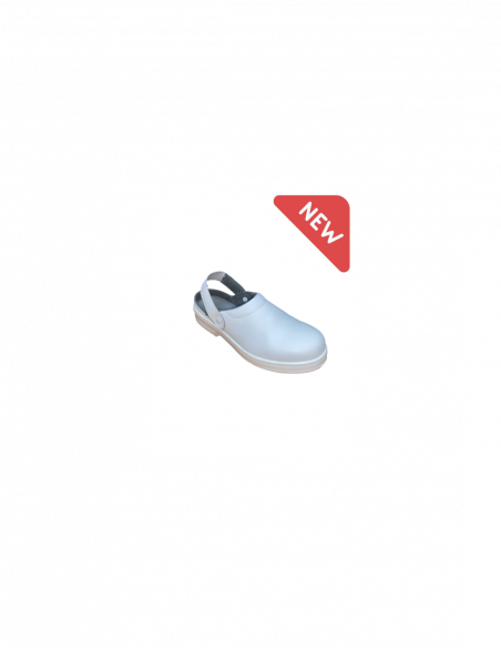 Chaussure de travail  sabot blanc