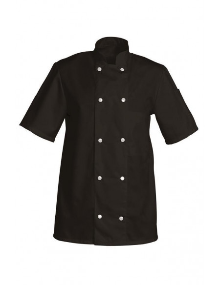 Vetement de travail noir manche courte