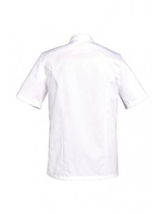 Vetement de travail blanc manche courte 2
