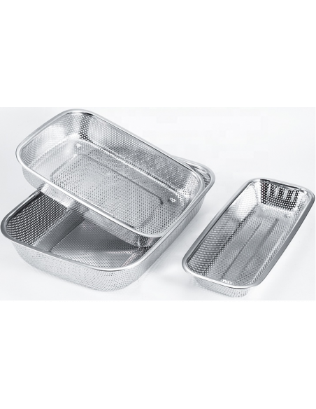 Passoire Panier carré inox