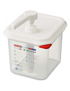 Distributeur de sauce ARAVEN GN1/6