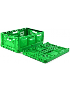 Caisse pliable empilable 600x400x200mm