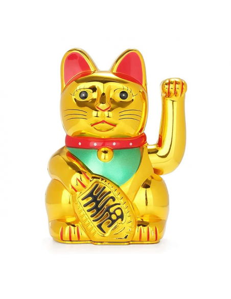 Chat Japonais porte bonheur en pile Grand