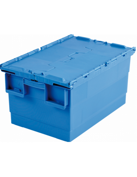 Contenant alimentaire avec couverture bleu 62L