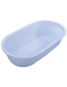 Bassin alimentaire ou douche ovale grand volume