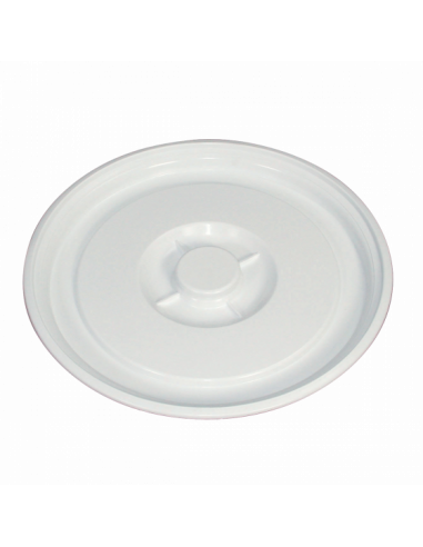 Baquet panier blanc avec 2 poignées