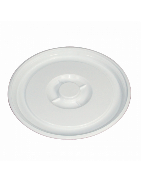 Baquet panier blanc avec 2 poignées