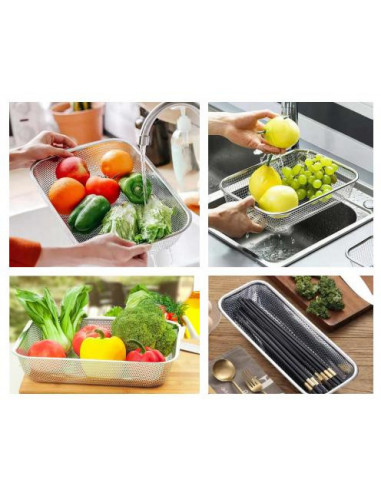 Passoire Panier carré inox