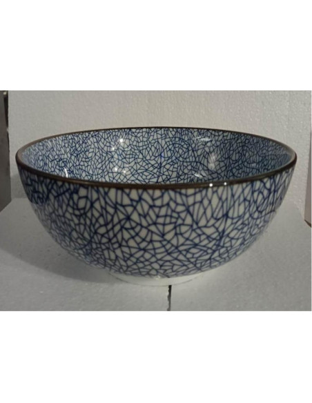 Bol à Ramen Japon céramique bleu