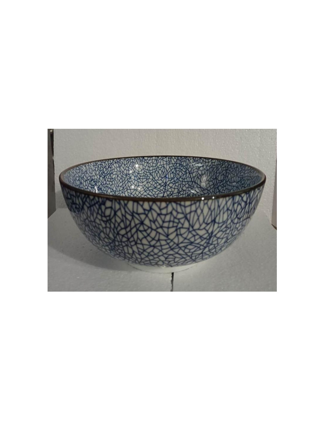 Bol à Soupe/ramen 1100 Ml Avec Poignées - Céramique, Passe Micro-ondes Et Lave-vaisselle - Design Asiatique Pour Pho, Udon, Nouilles