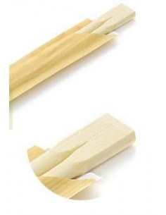 Baguettes bois à emporter L21cm 100p