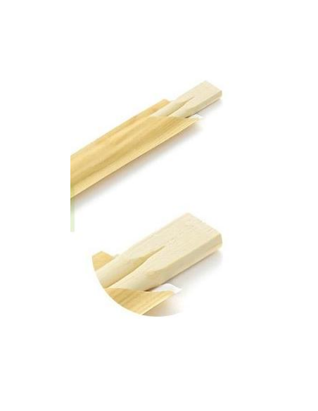 Baguettes bois à emporter L21cm 100p