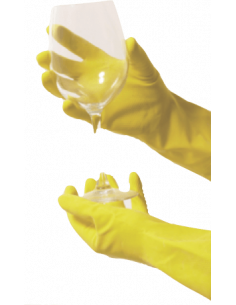 Gant de ménage latex S M L