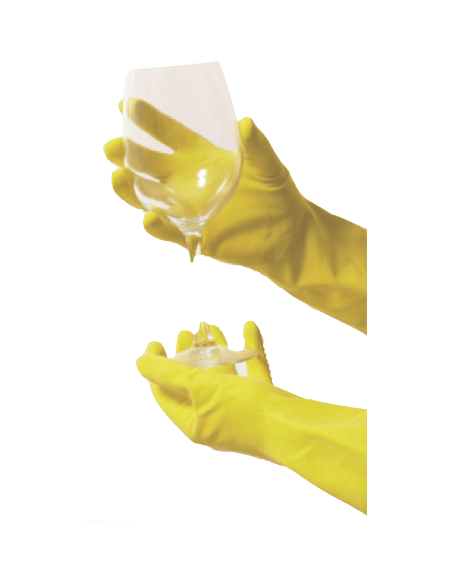 Gant de ménage latex S M L