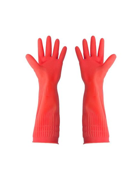 Gant de ménage bras latex extra long