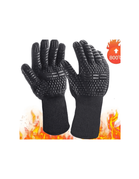Gants de Barbecue Gants de Four Résistant à la Chaleur