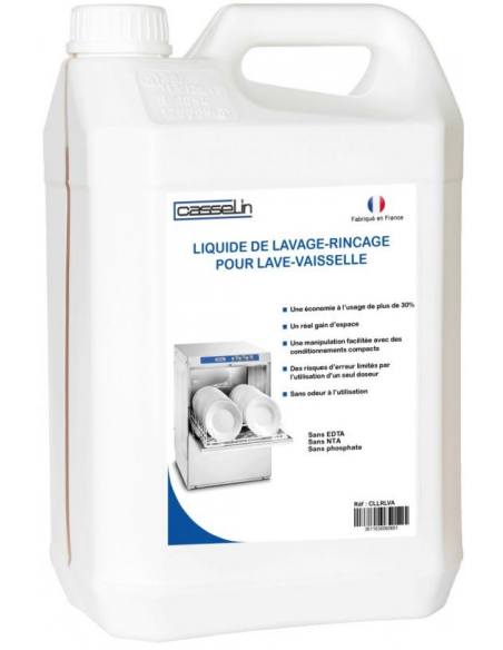 Liquide de lavage-rinçage pour lave-vaisselle 5 L