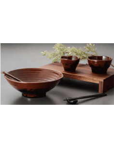 Bol Oyakodon mélamine marron 2