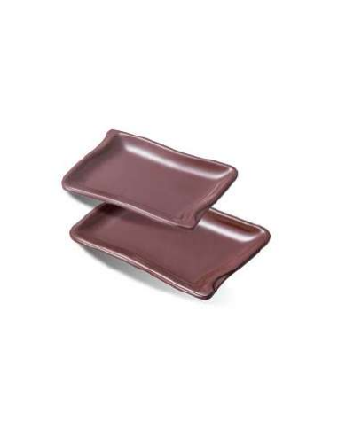 Assiette rectangle en Mélamine